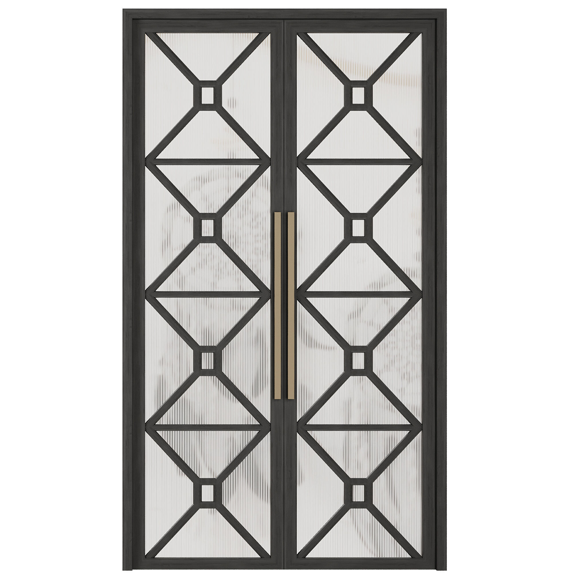 Entrance door set226 3D model_2
