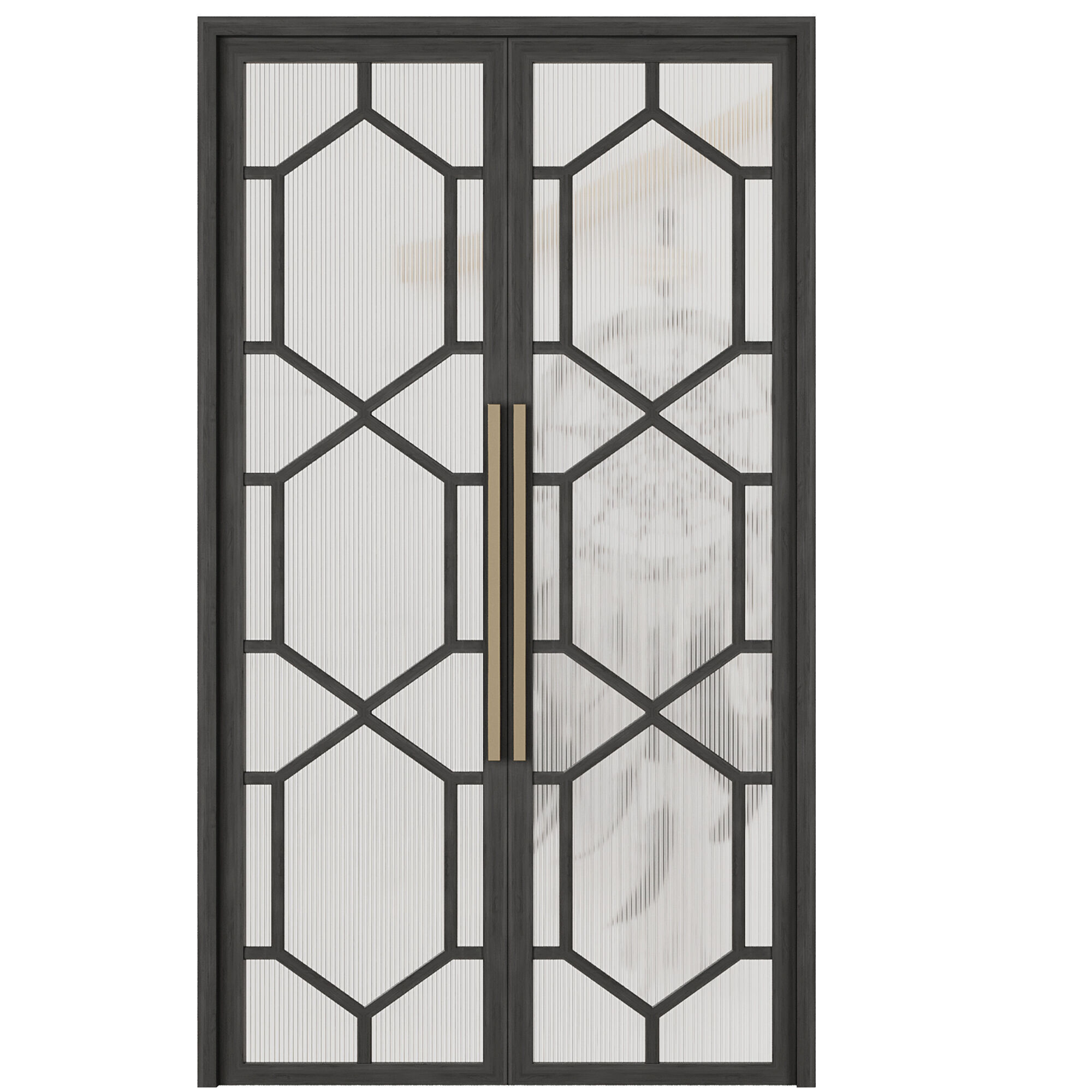 Entrance door set226 3D model_1