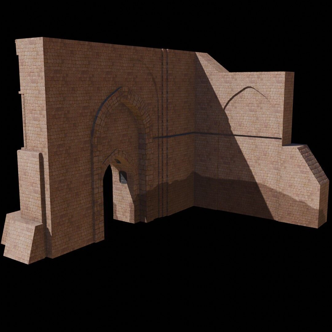 Syria Landmarks Low-poly 3D model_10