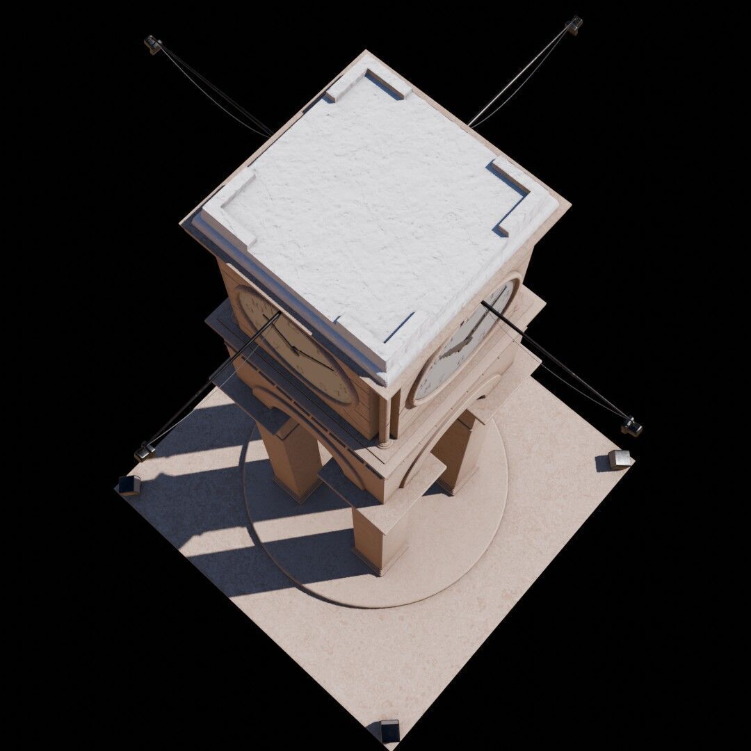 Syria Landmarks Low-poly 3D model_24