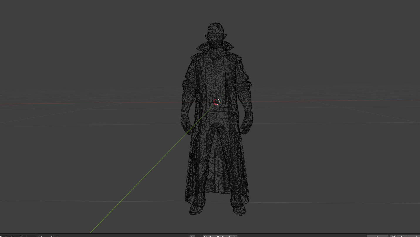 Cyber Elite Shadow blade 3D model_13
