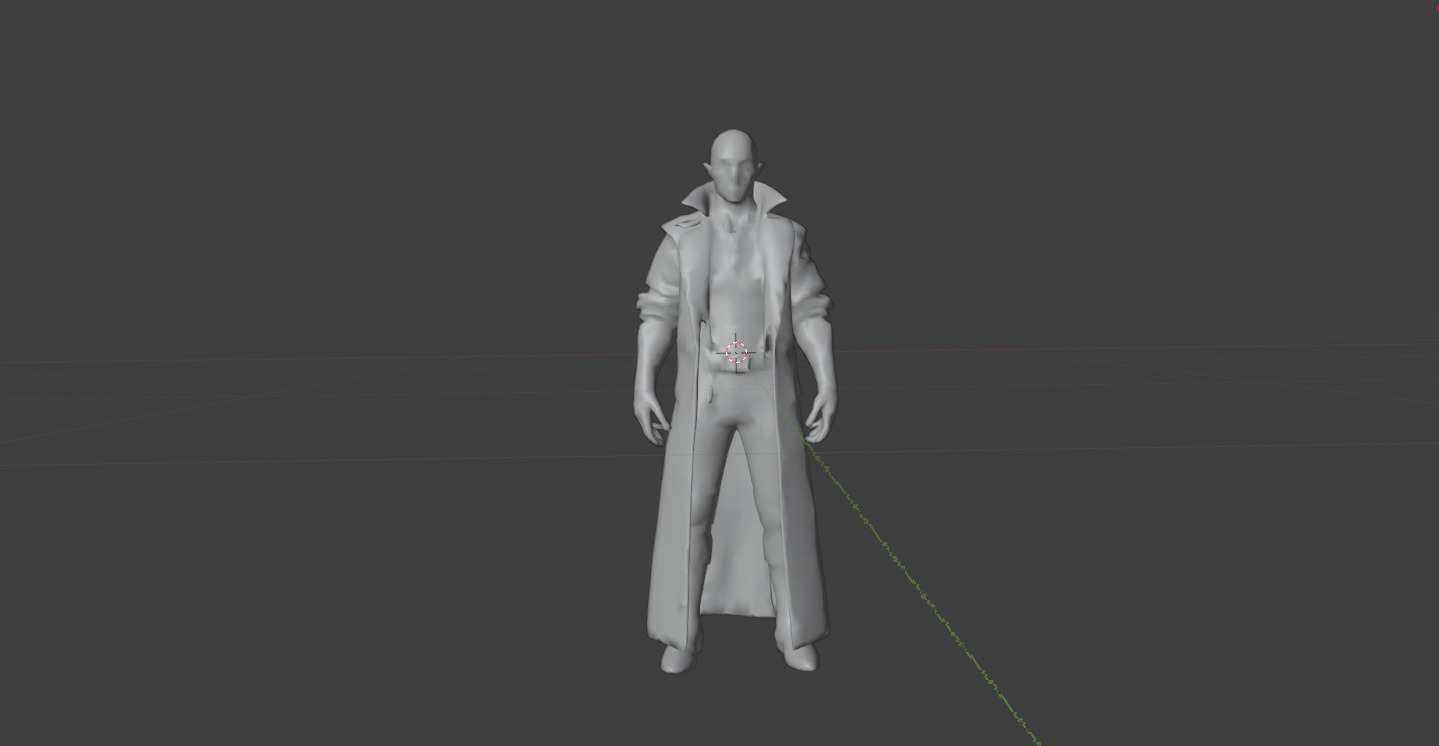 Cyber Elite Shadow blade 3D model_9