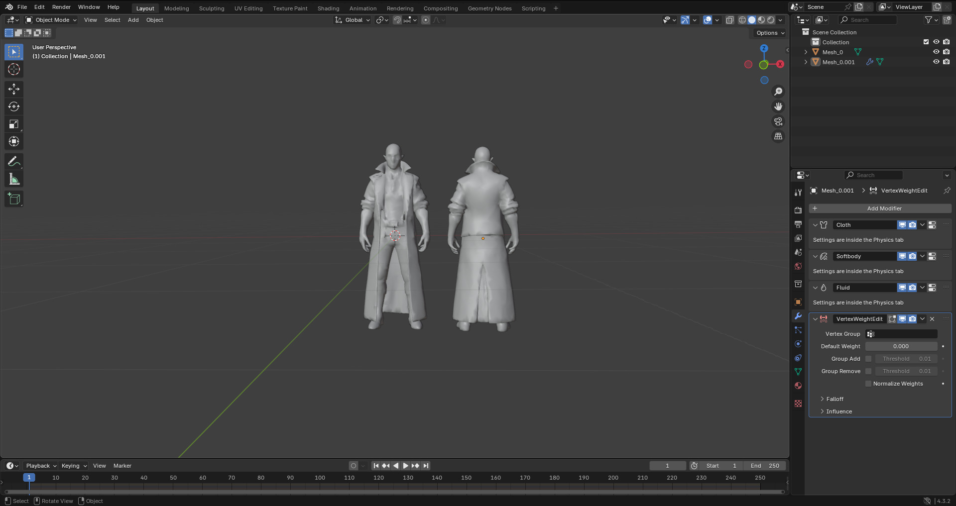 Cyber Elite Shadow blade 3D model_1
