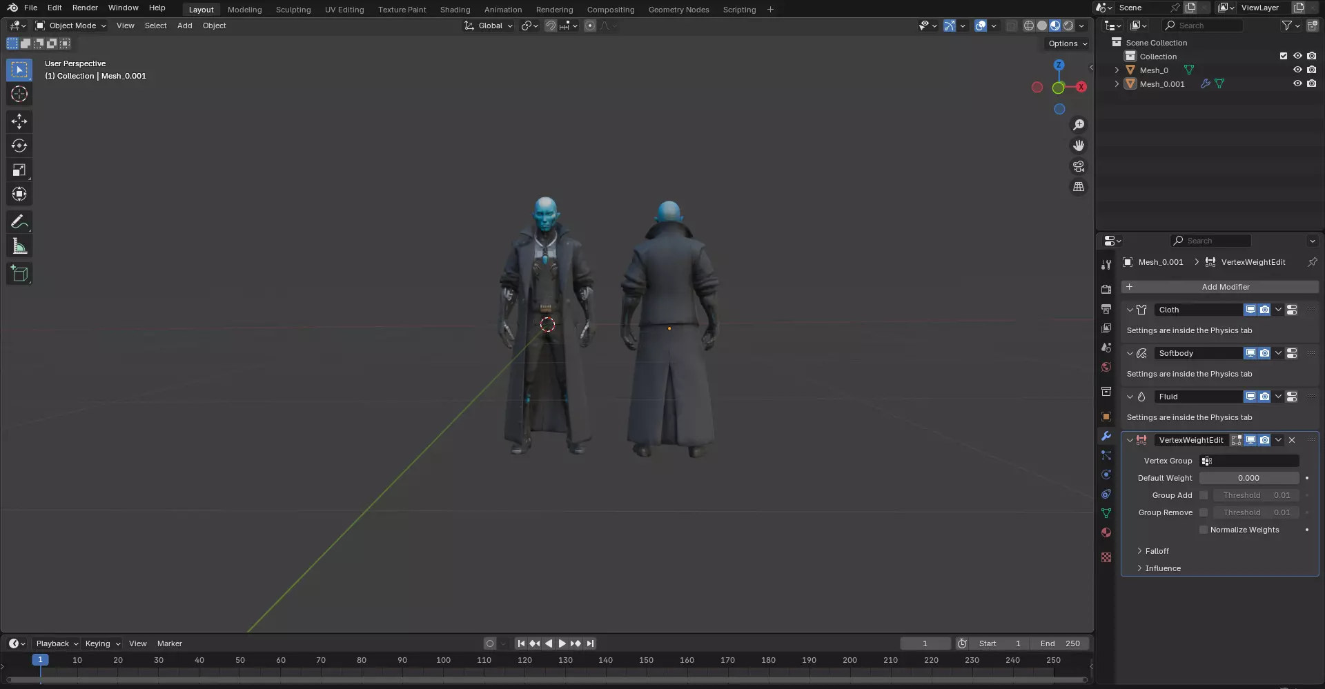 Cyber Elite Shadow blade 3D model_0