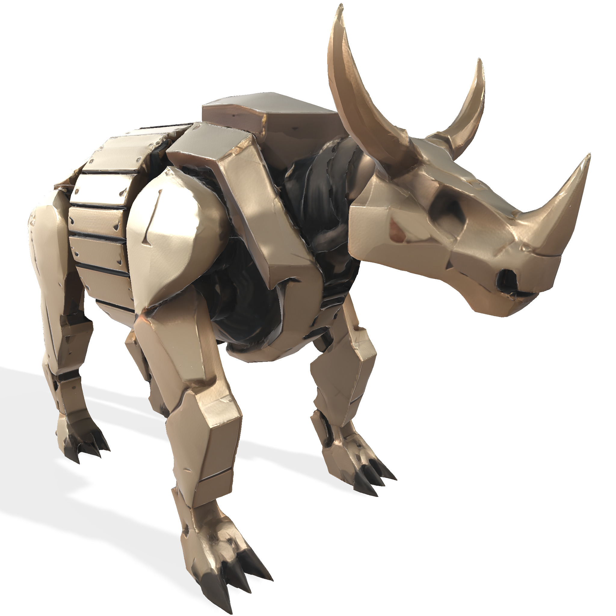 Armored Rhino Sentinel 3D print model_32