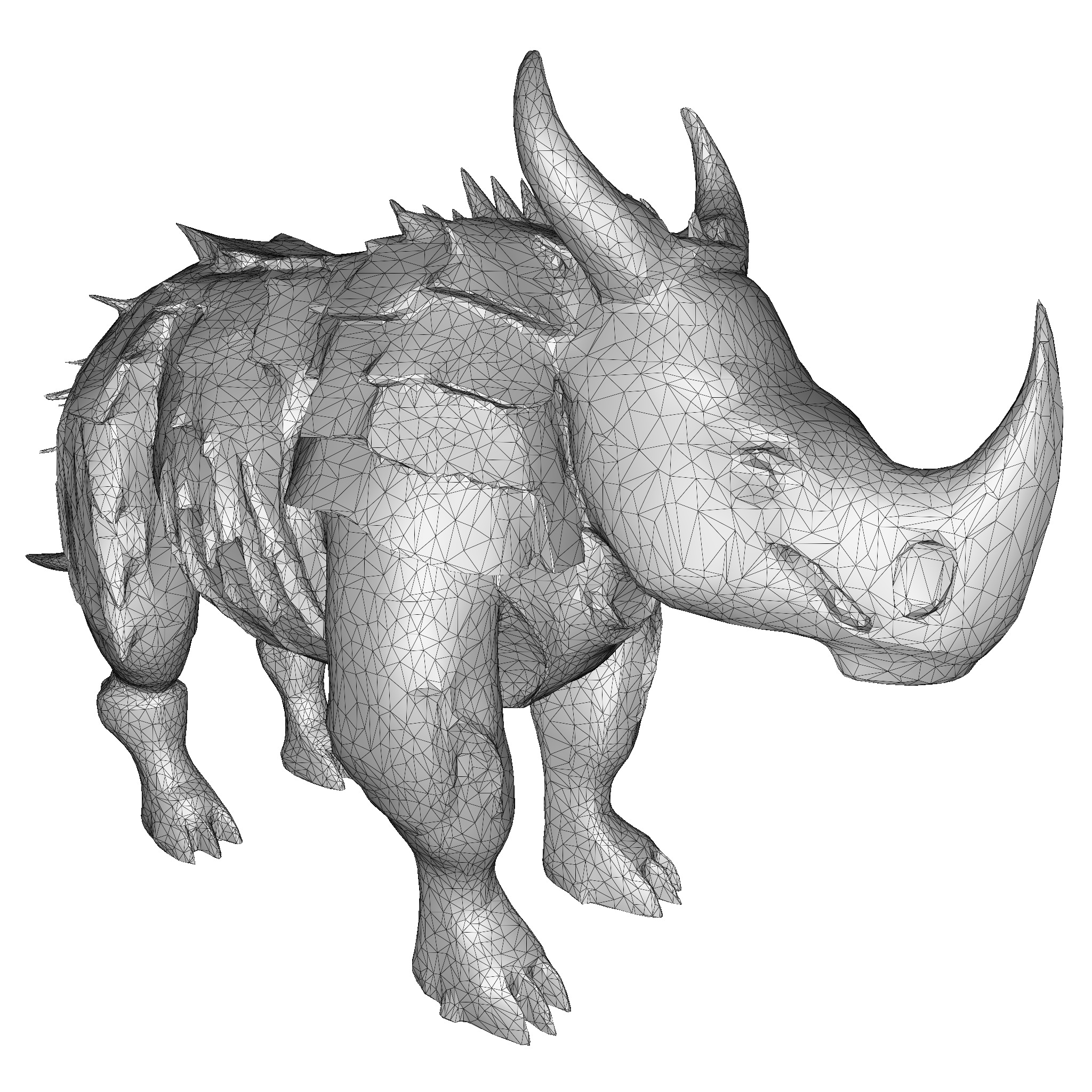 Armored Rhino Sentinel 3D print model_11