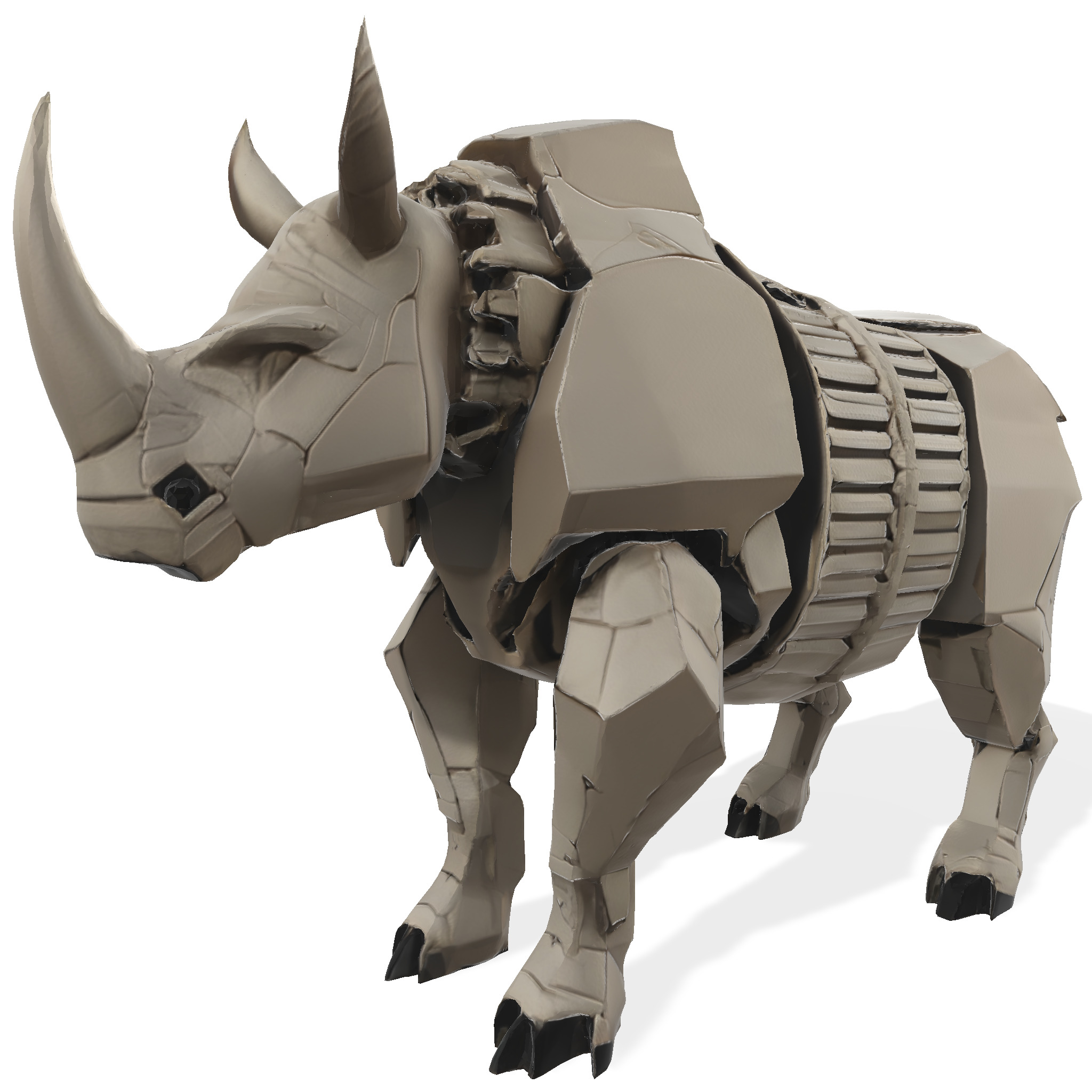 Armored Rhino Sentinel 3D print model_8