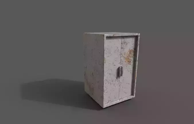 Old Modern Furniture 3D Model