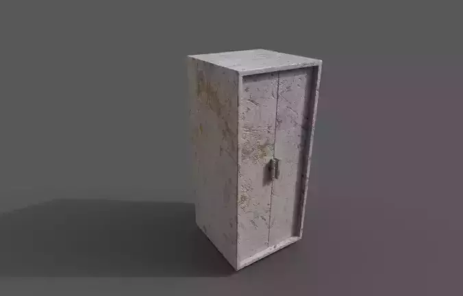 Old Modern Furniture 3D Model