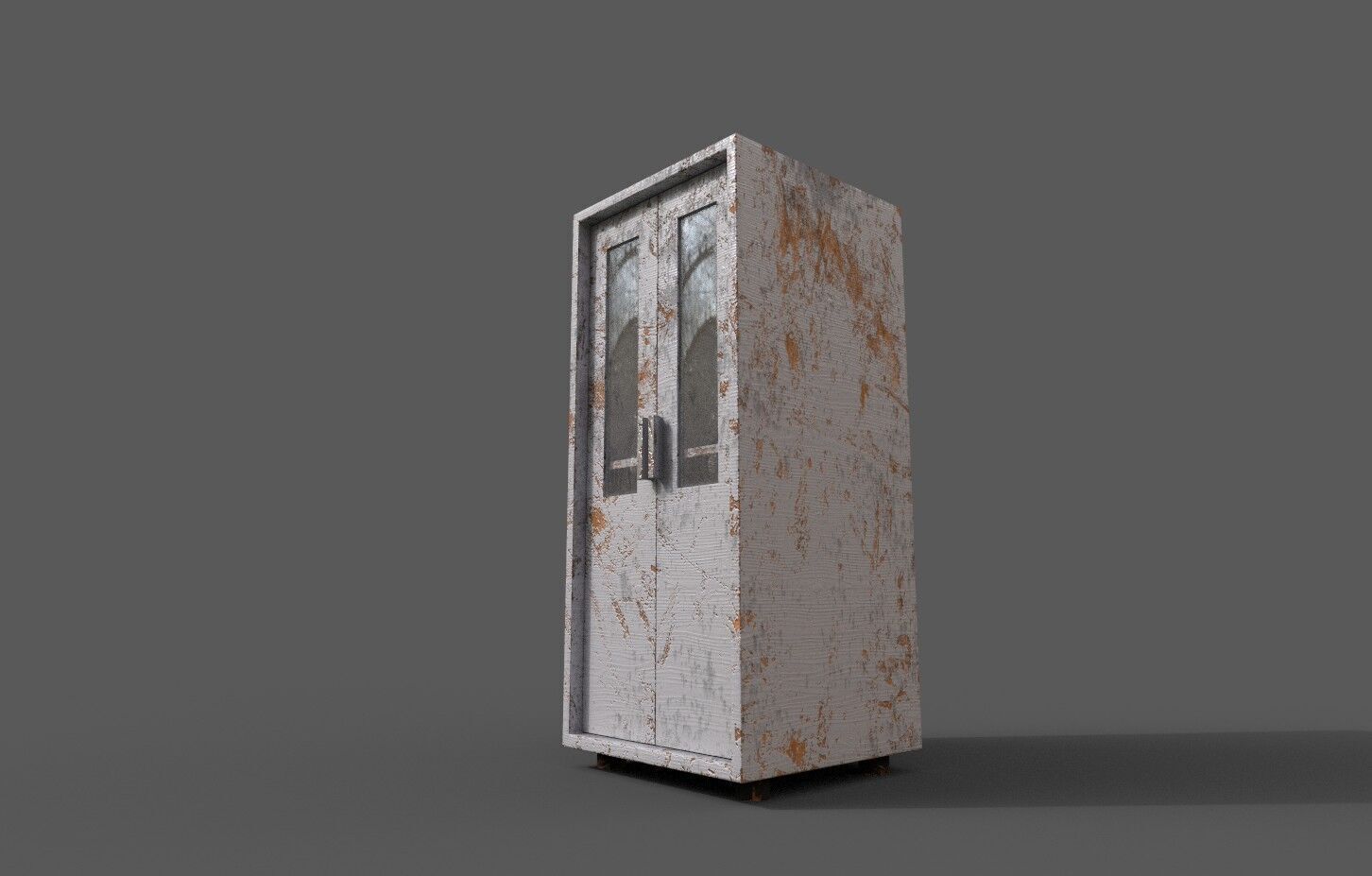 Old Modern Furniture 3D Model Low-poly 3D model_2