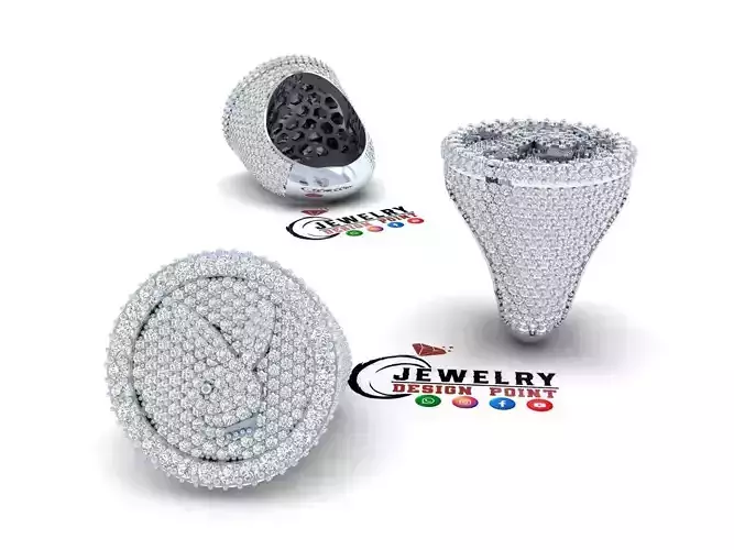 Custom Play Boy Ring - Championship Diamond Ring  