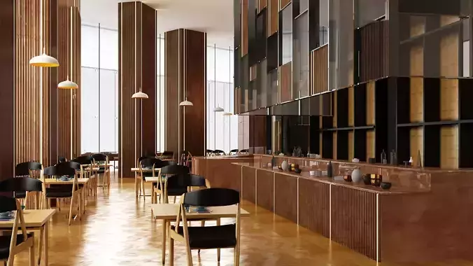 hotel lobby bar hall