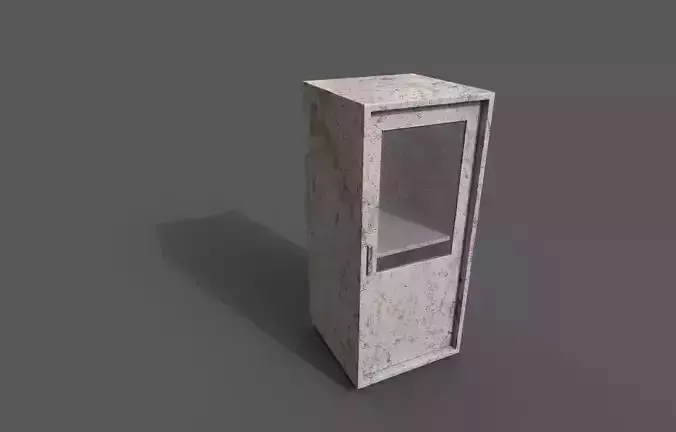 Old Modern Furniture 3D Model