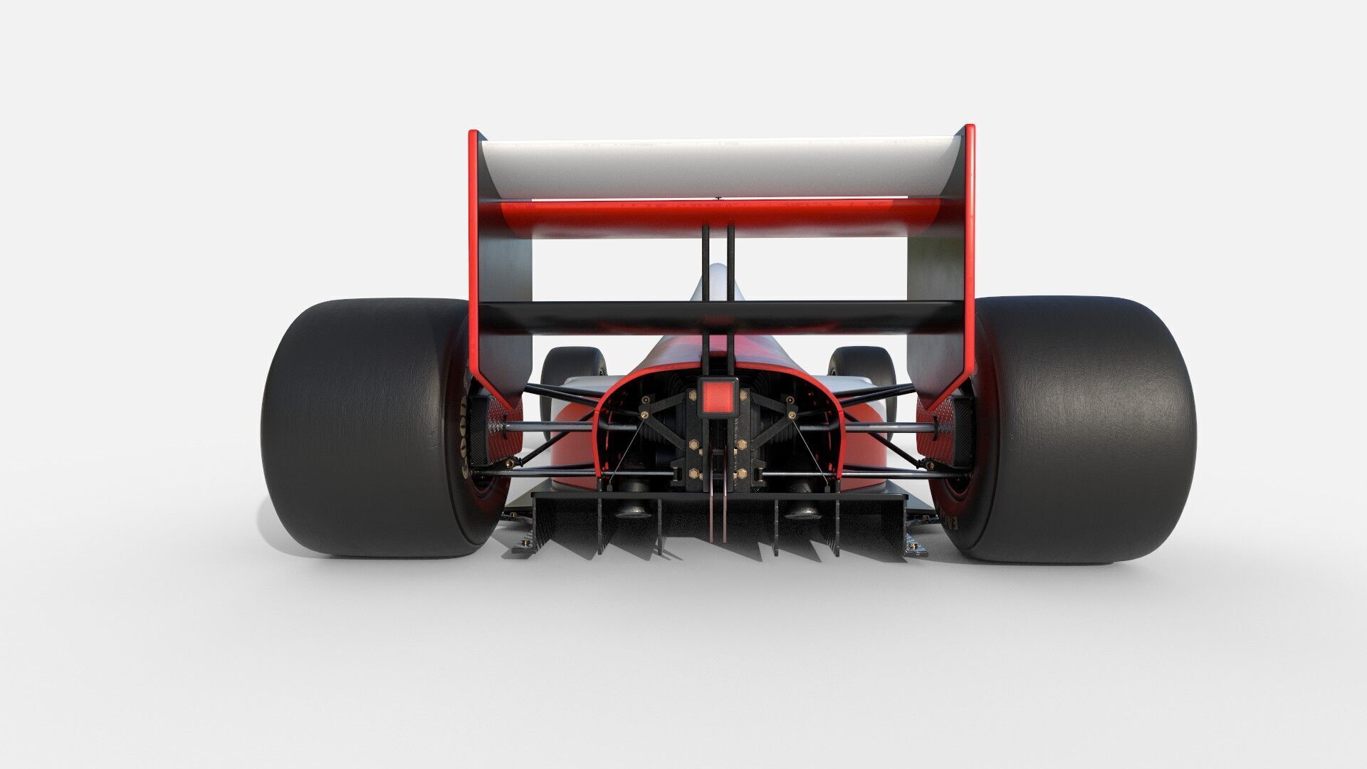 McLaren MP4-5 Free 3D model_8
