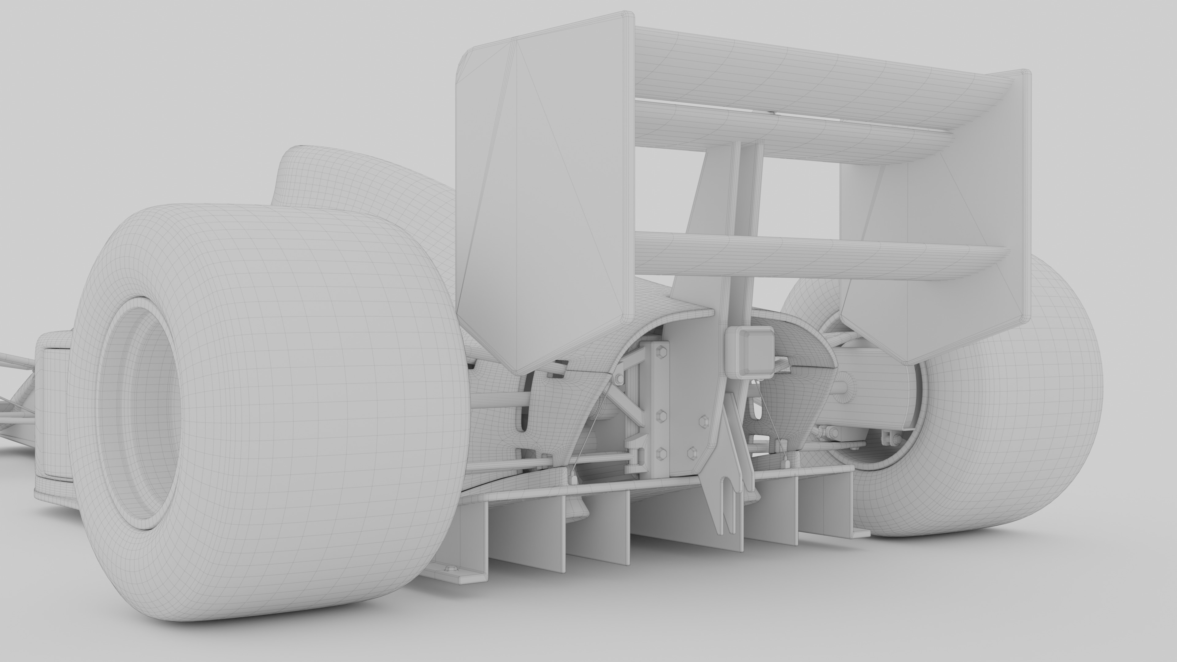 McLaren MP4-5 Free 3D model_19