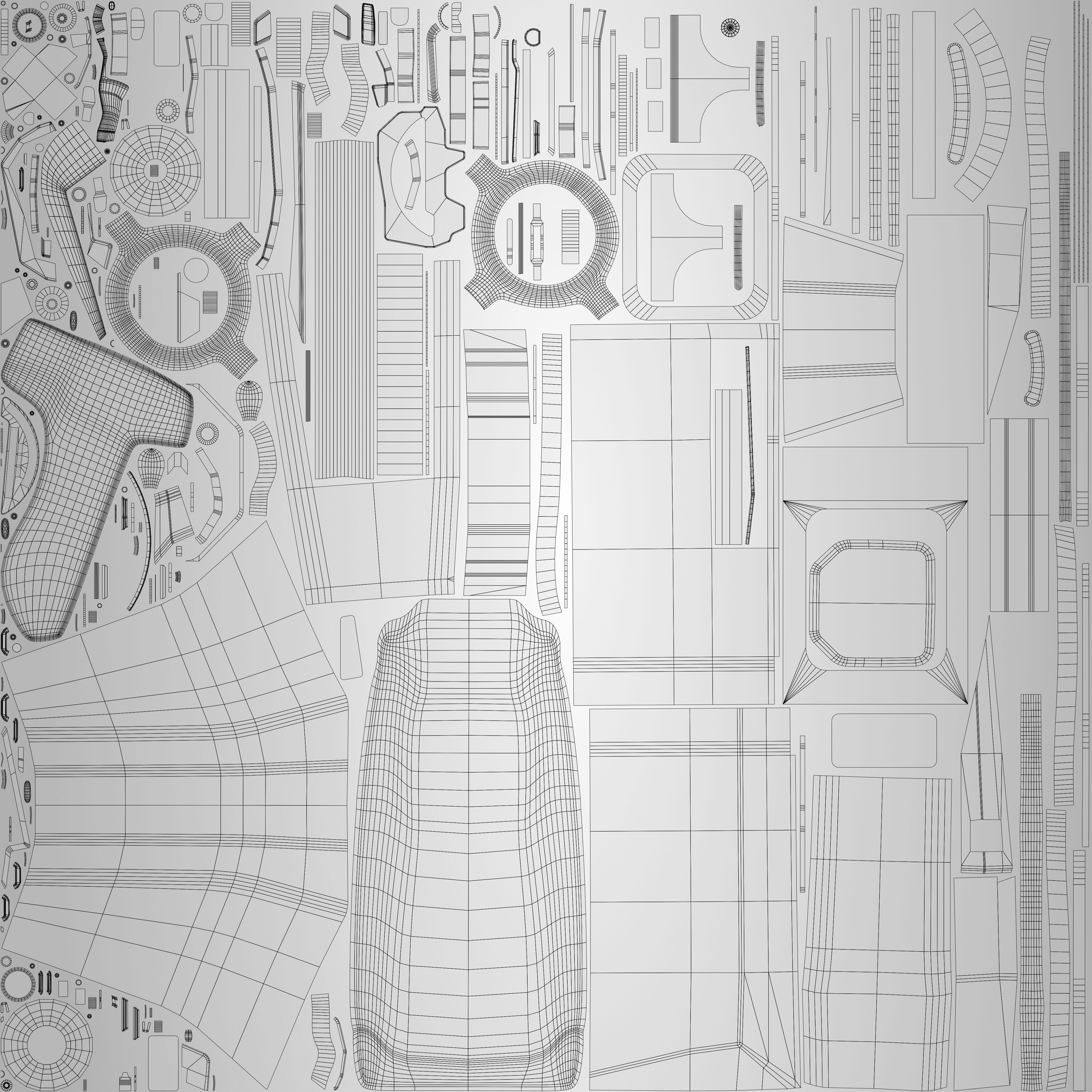 McLaren MP4-5 Free 3D model_21