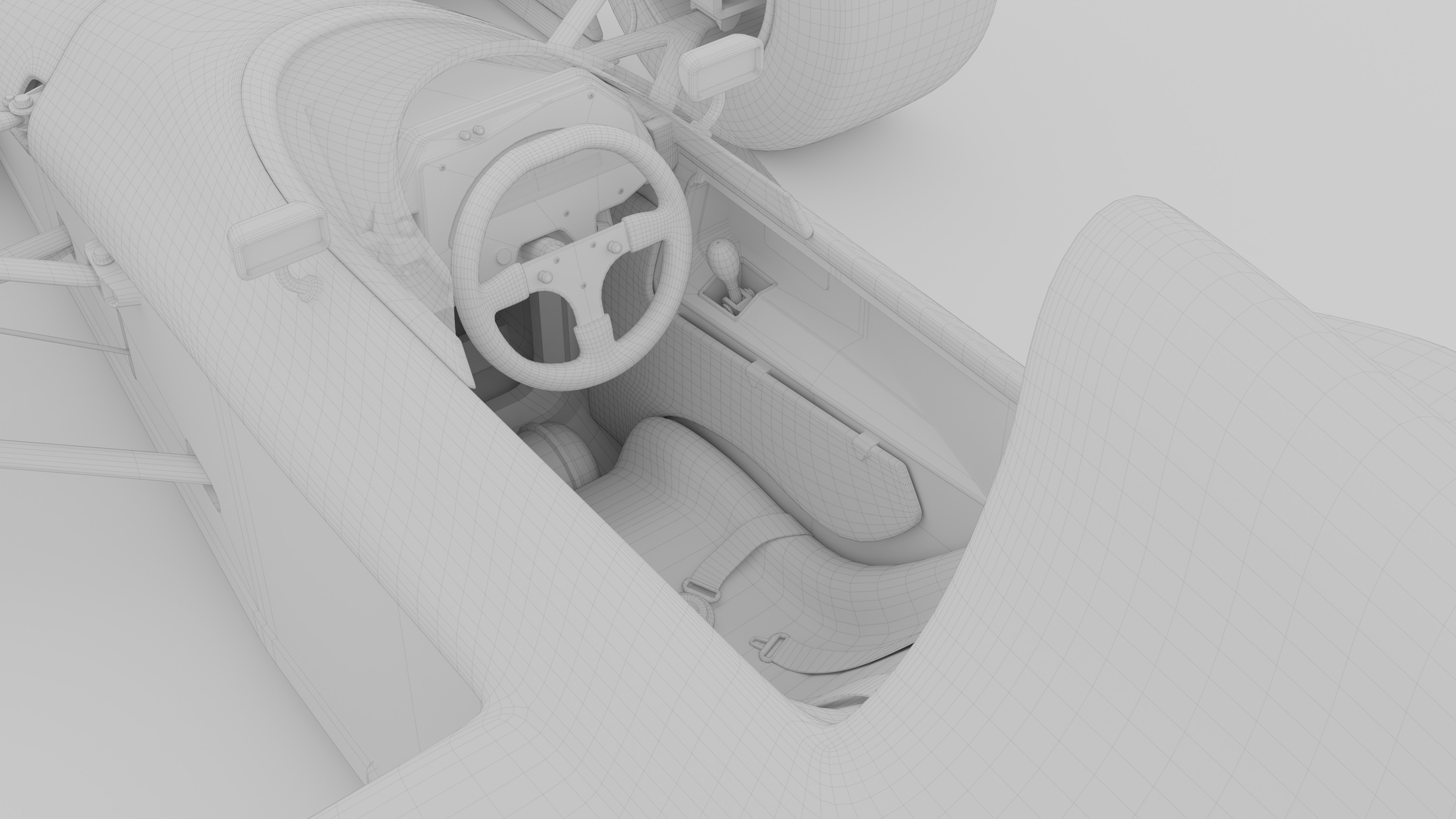 McLaren MP4-5 Free 3D model_20