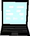 Laptop low poly