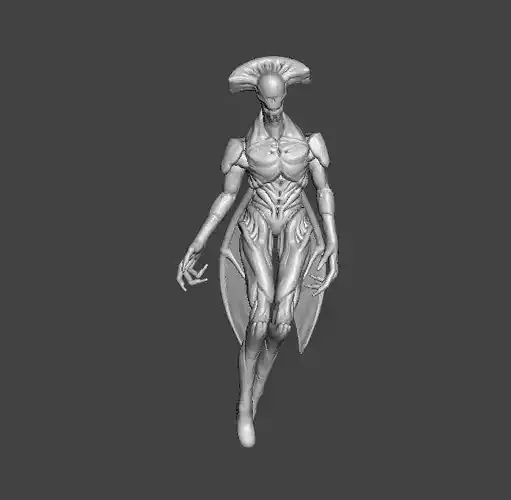 SUMMONER DEMON MINIATURE MODEL FIGURE FANTASY SCIFI GAME RPG DND 3D print model
