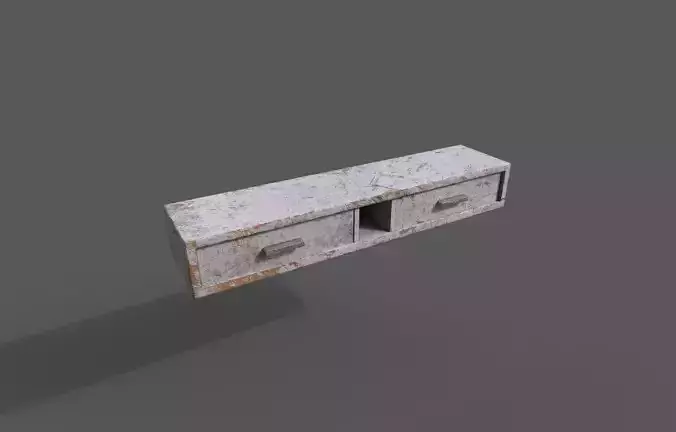 Old Modern Furniture 3D Model