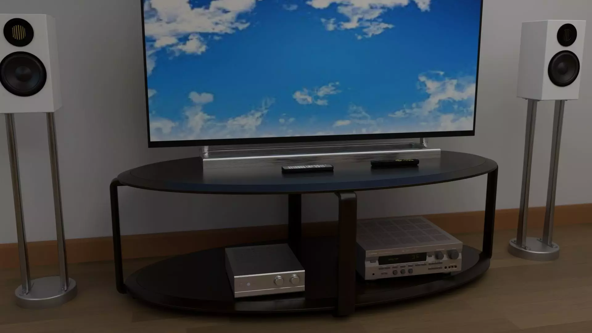 YAMAHA RXV596RDS RECEIVER 3D model_8