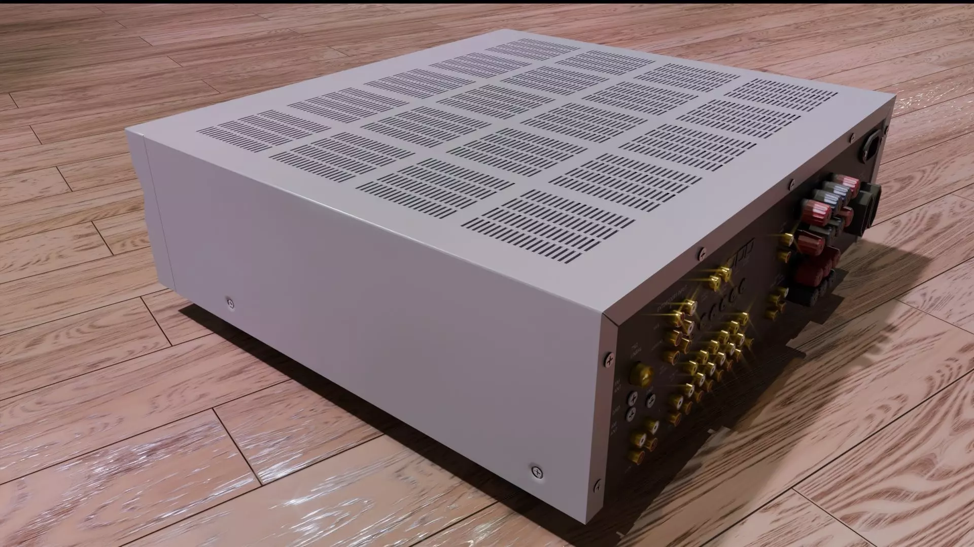 YAMAHA RXV596RDS RECEIVER 3D model_20