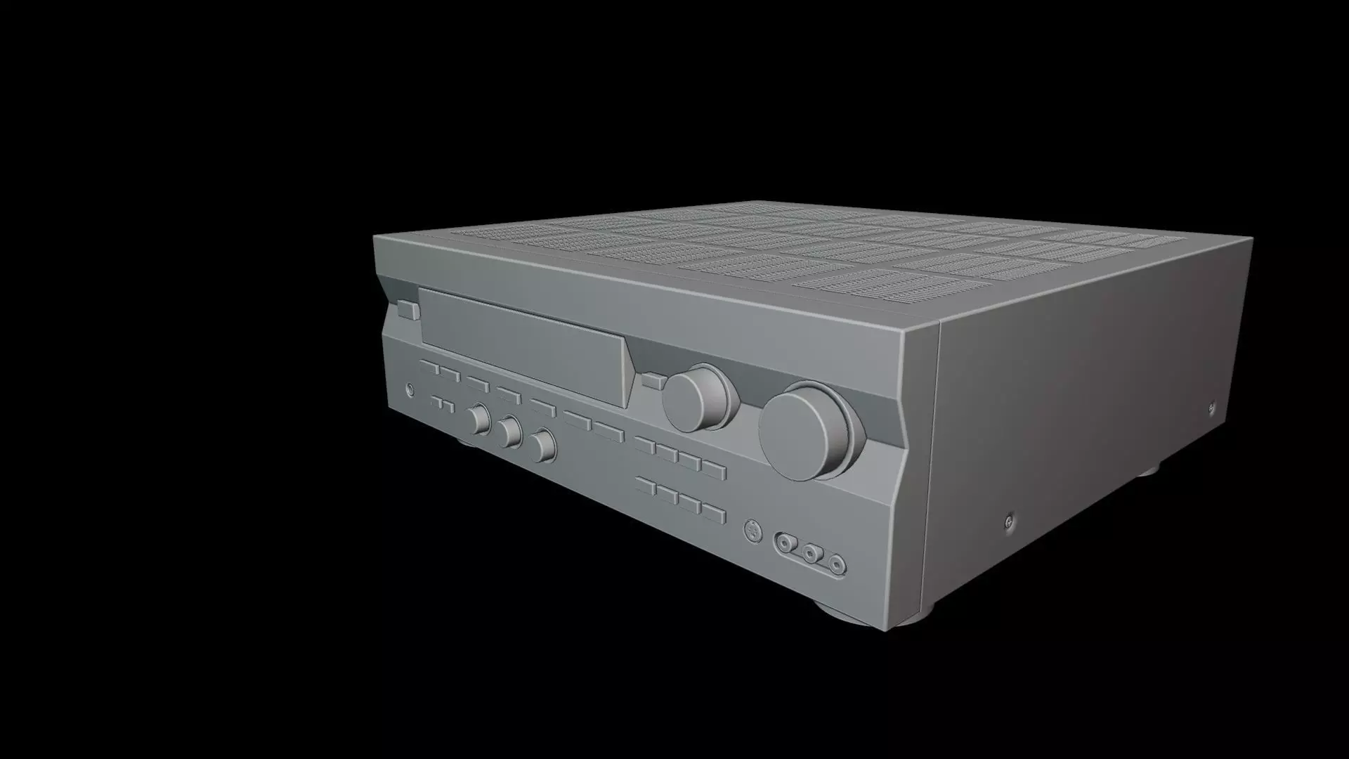 YAMAHA RXV596RDS RECEIVER 3D model_21