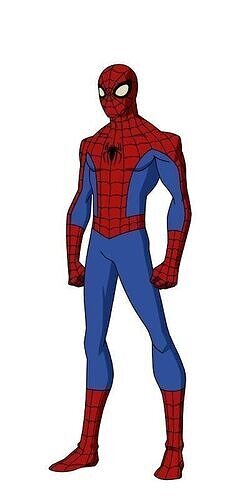 Spiderman charector 3d model 3D model