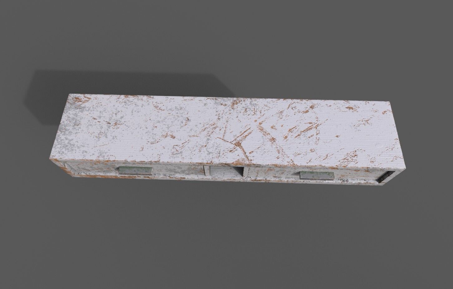 Set Old Modern Furniture 3D Model Low-poly 3D model_17