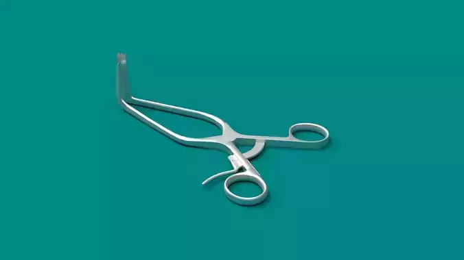Williams Retractor Low-poly 3D model