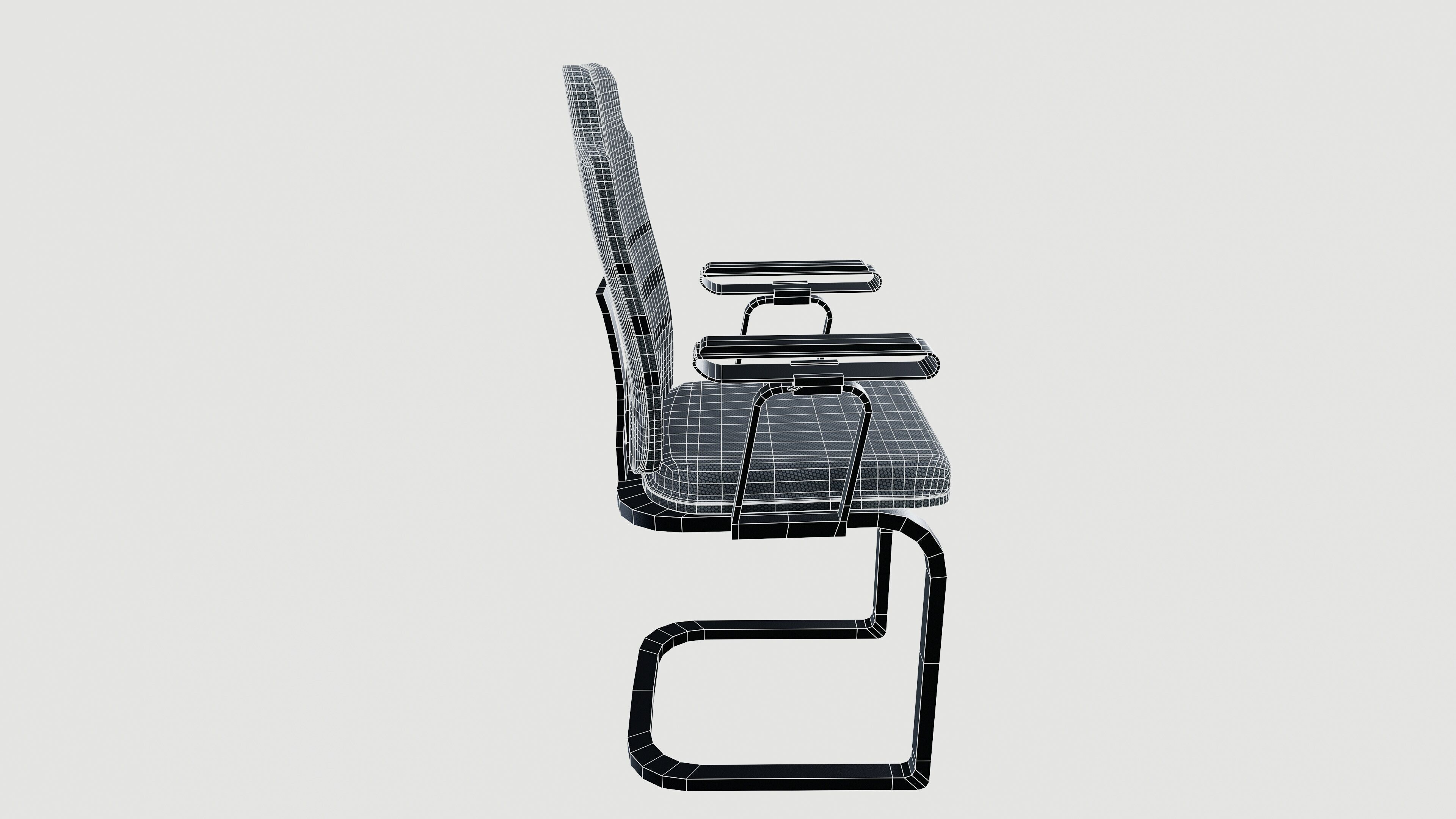 Office Chair 3D model_6
