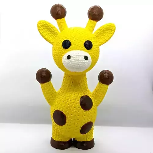 Knitted Giraffe
