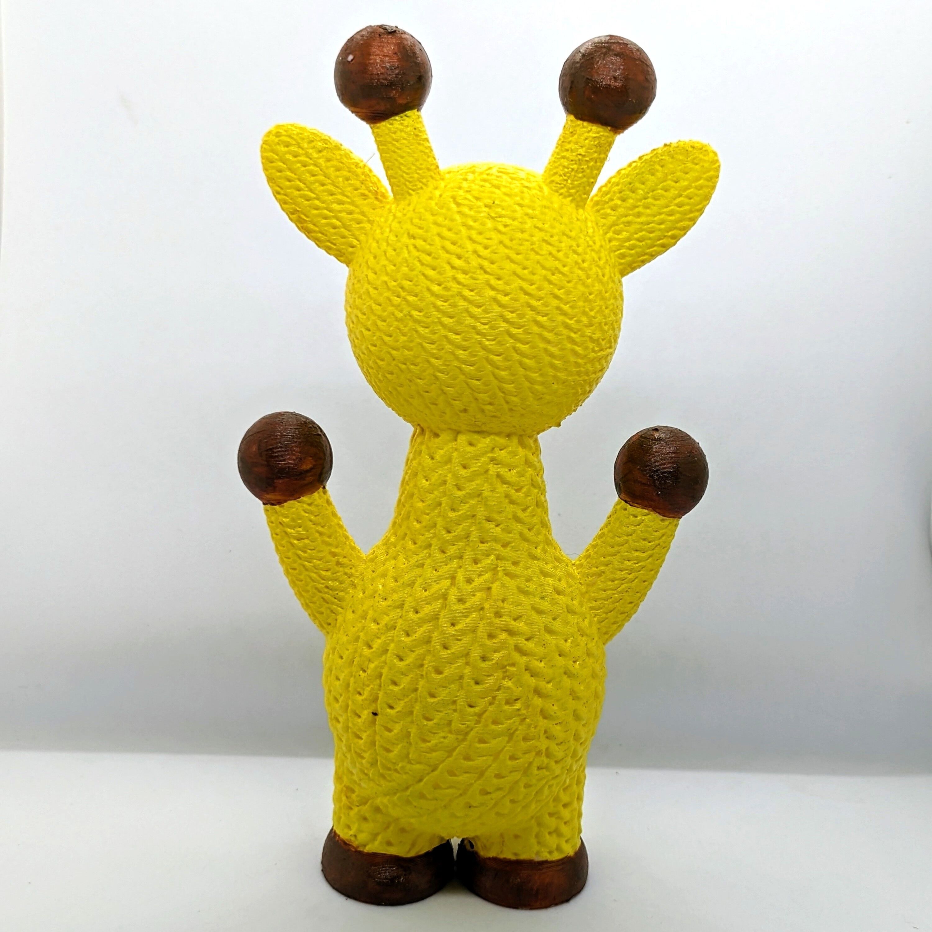 Knitted Giraffe 3D print model_2
