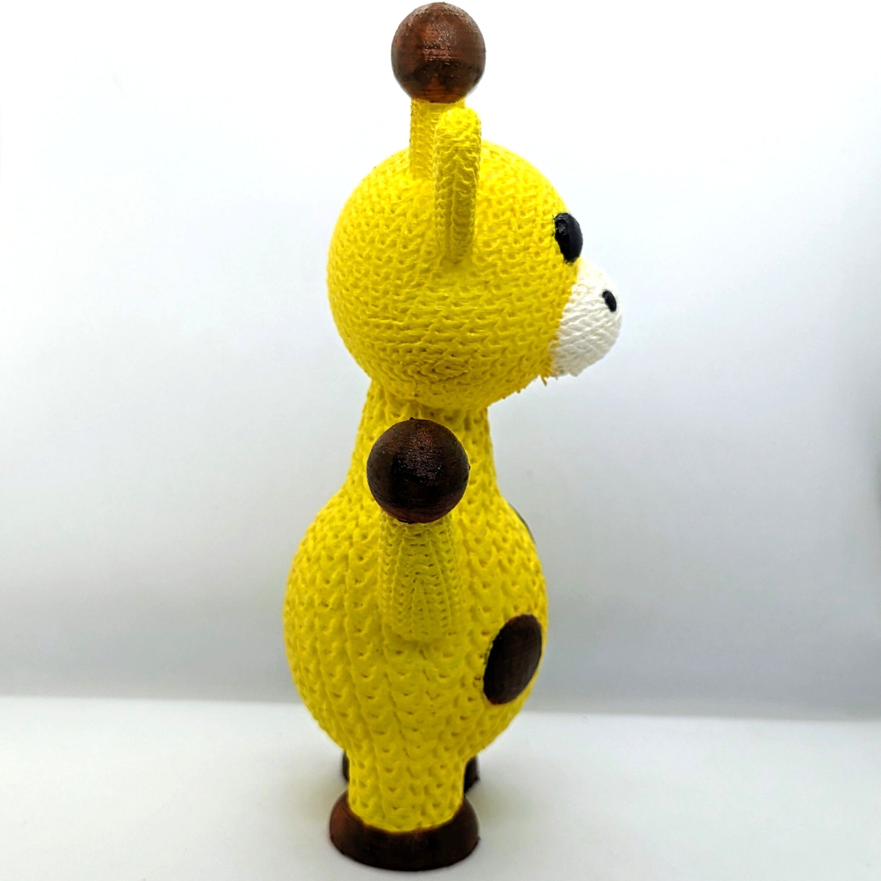 Knitted Giraffe 3D print model_1