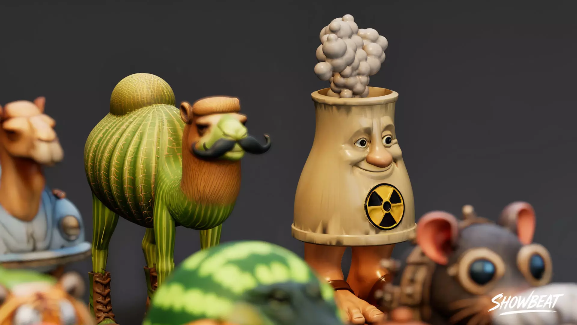 Italian Brainrot Pack VOL2 Low-poly 3D model_6