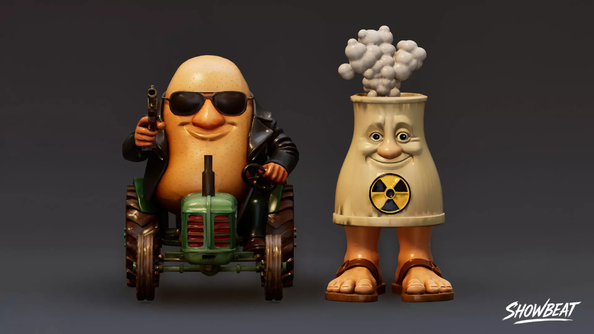 Italian Brainrot Pack VOL2 Low-poly 3D model_9