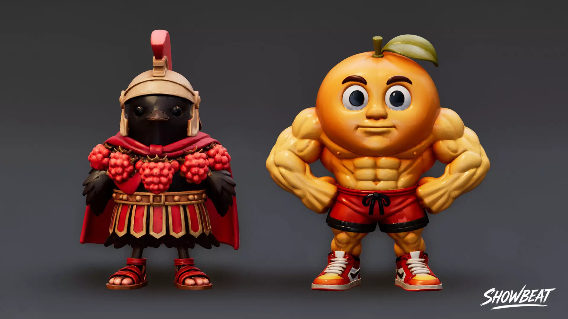 Italian Brainrot Pack VOL2 Low-poly 3D model_7