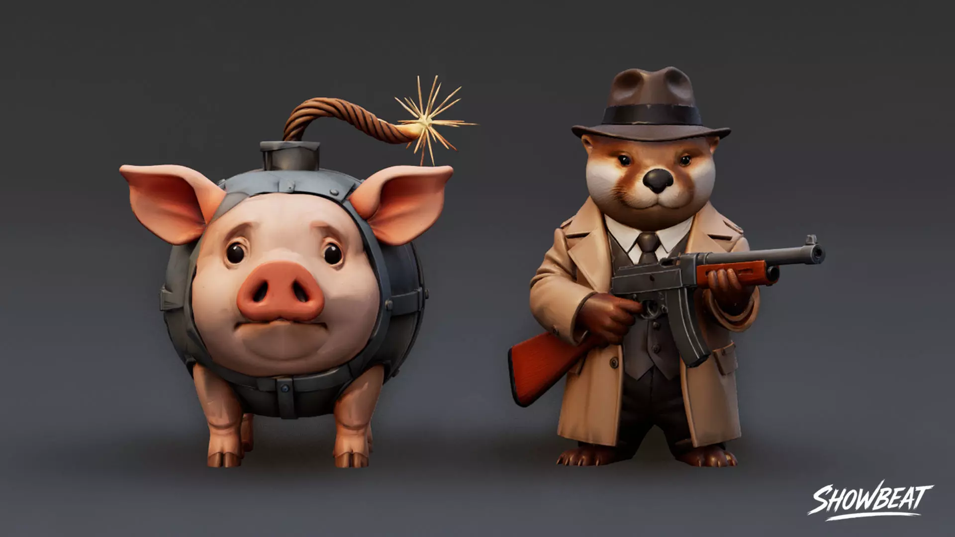 Italian Brainrot Pack VOL2 Low-poly 3D model_10