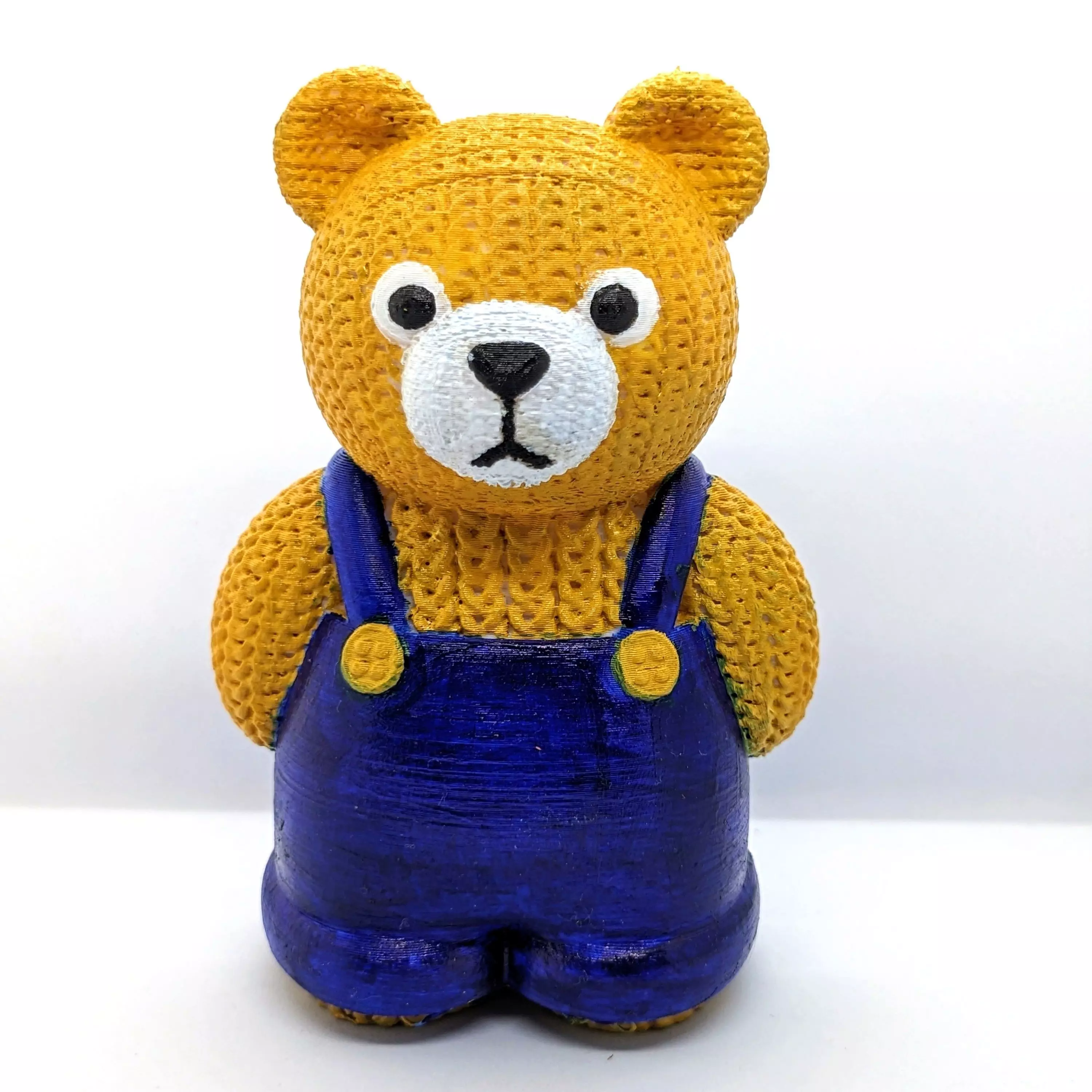 knitted Bear 3D print model_0