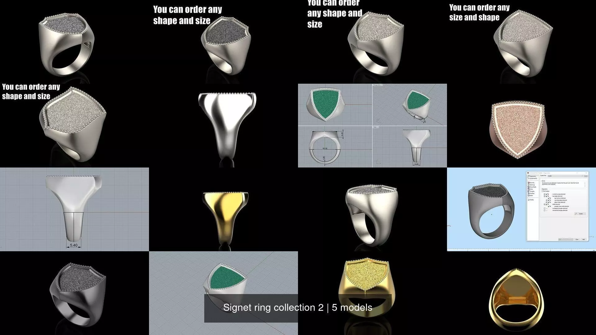 Signet ring collection 2 _0