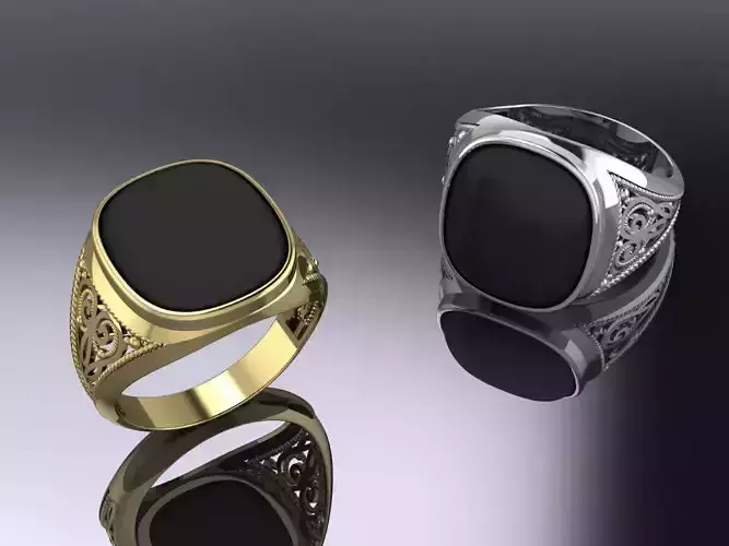 Jewelry Mens Ring Gold