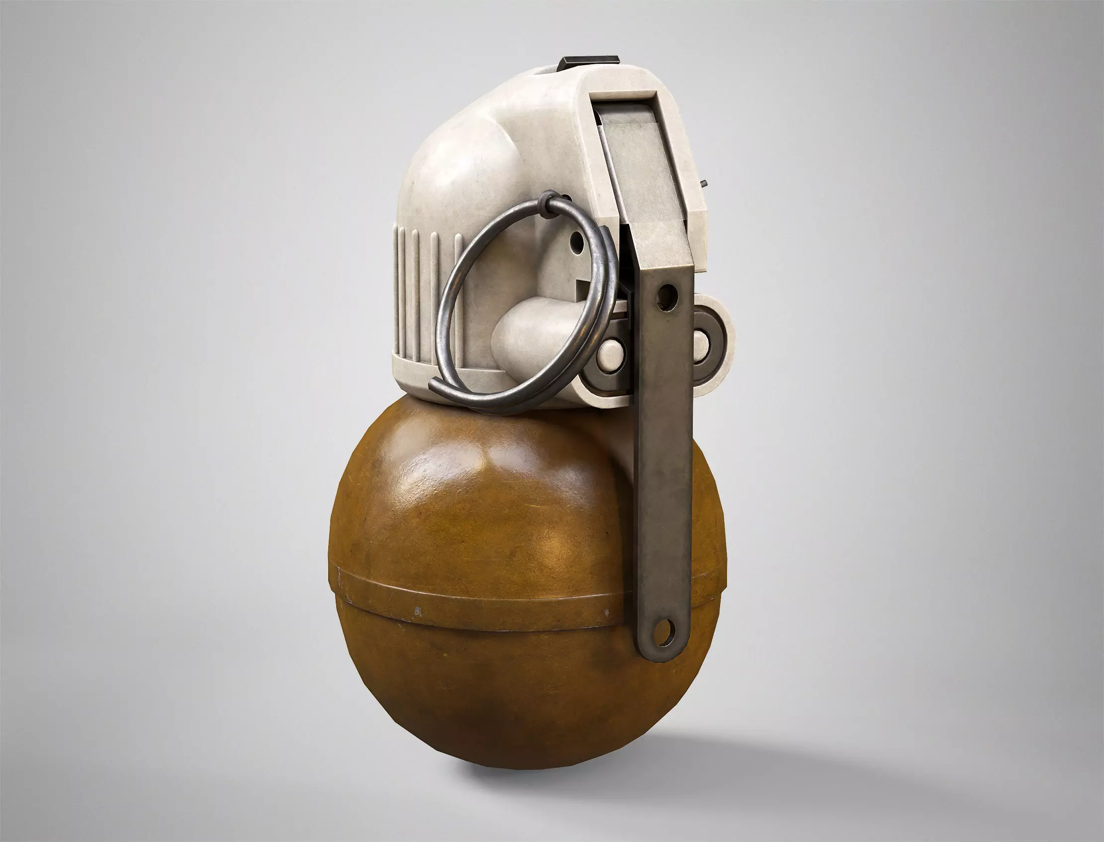 RGN Hand Grenade AAA Game Ready Low-poly 3D model