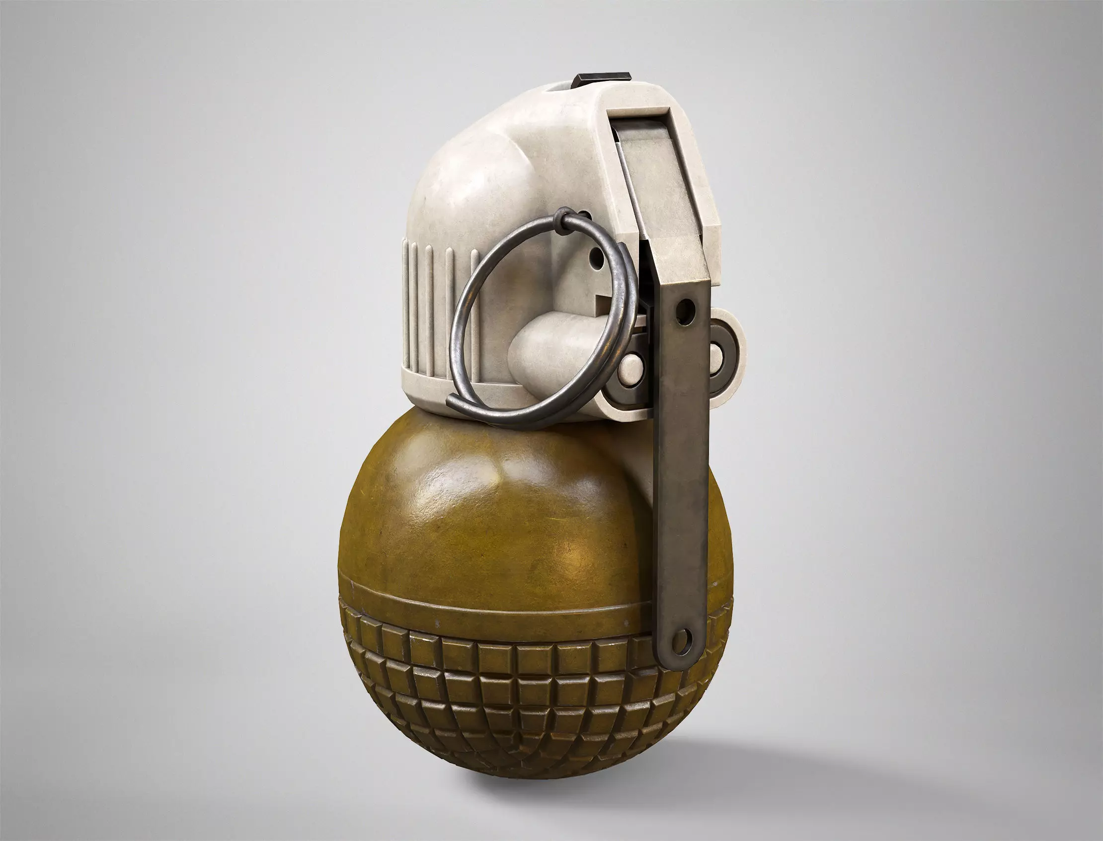 RGO Hand Grenade AAA Game Ready Low-poly 3D model