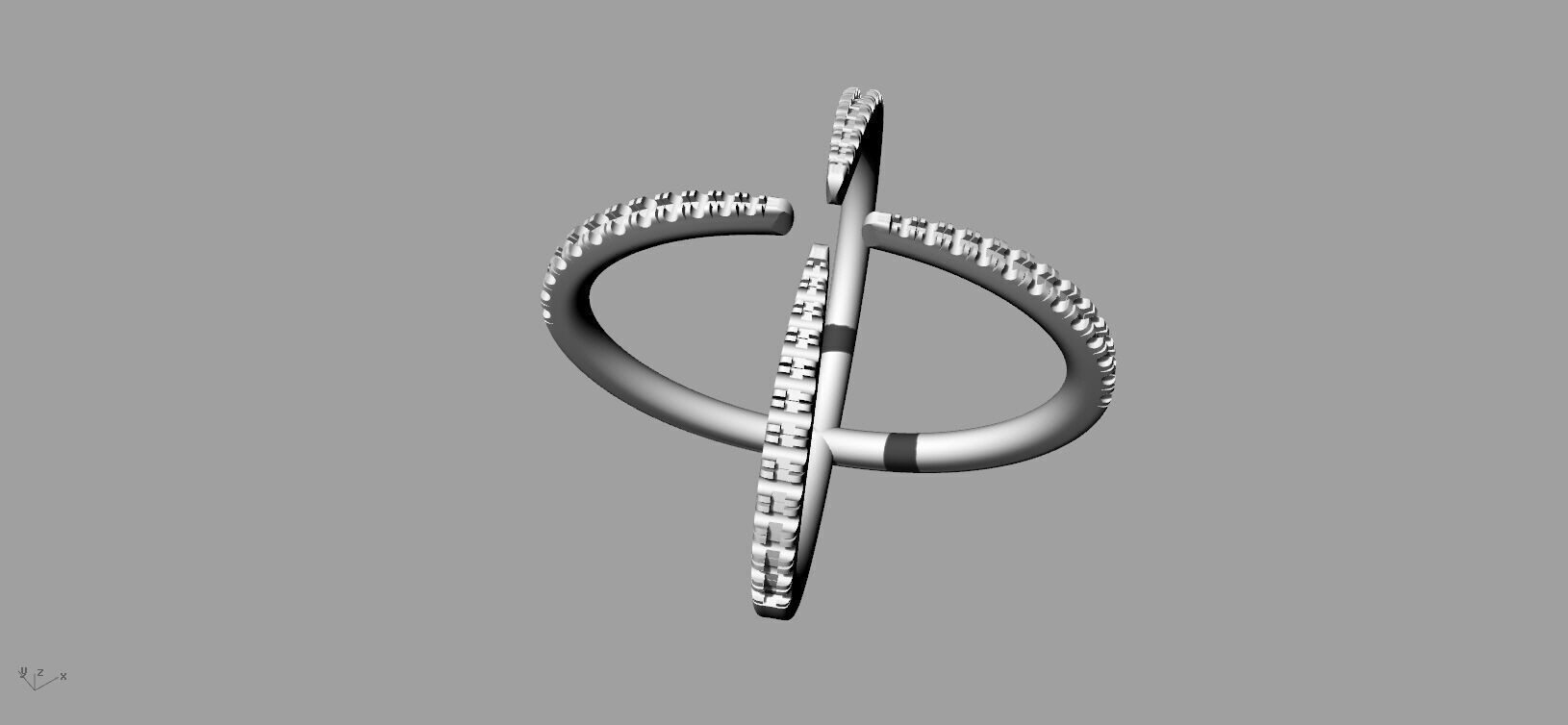 Jewelry Ring Gold 3D print model_5