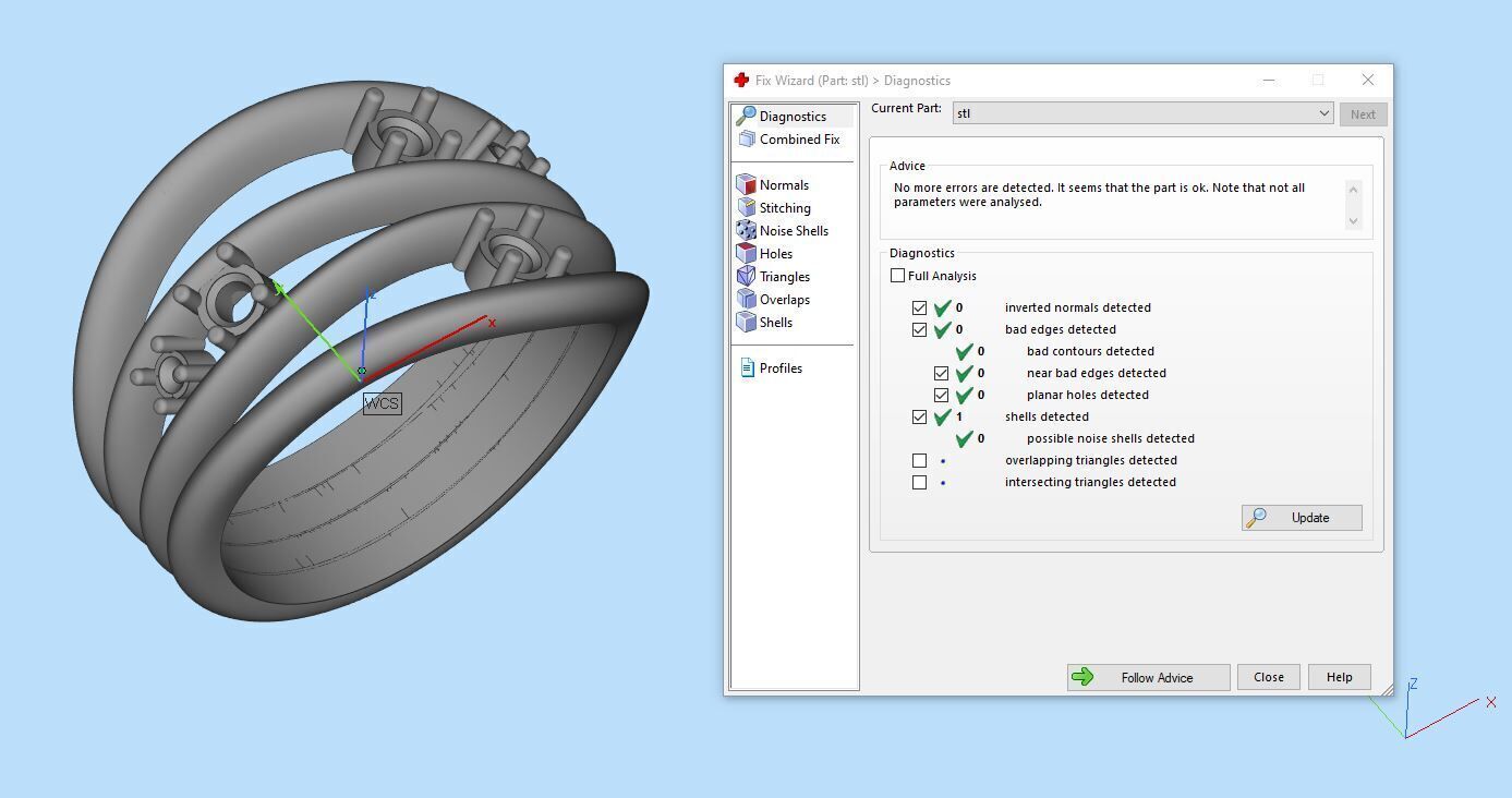 Jewelry Ring Gold 3D print model_6