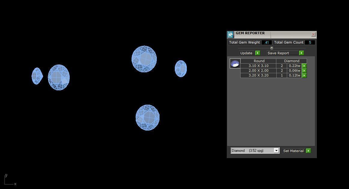 Jewelry Ring Gold 3D print model_7