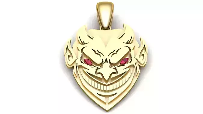 Horror-Inspired Pendant