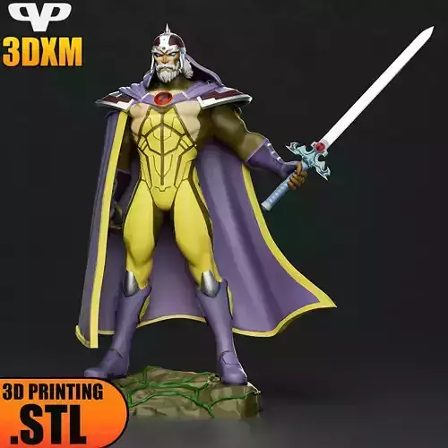 Jaga ThunderCats STL for 3D Printing 3DXM ChibiSTL