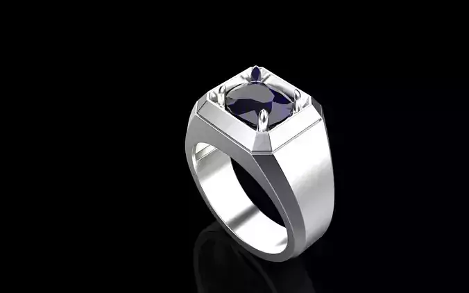 Signet ring model 1321 size 18mm