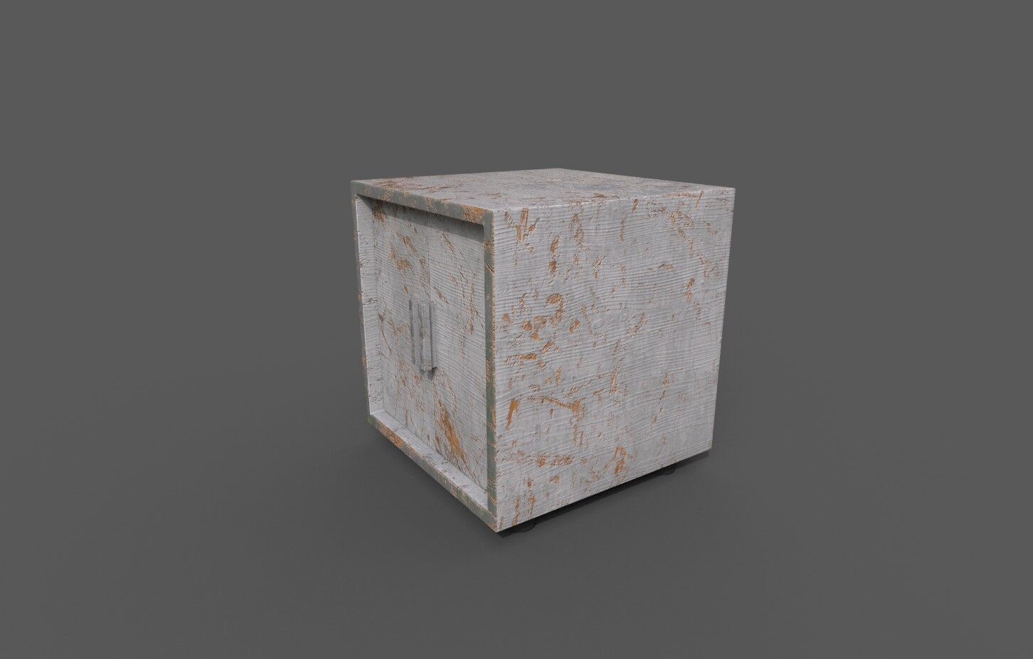 Set Old Modern Furniture 3D Model Low-poly 3D model_16